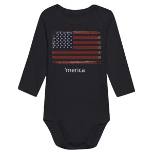 'Merica - Classic Baby Long Sleeve Bodysuit