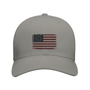 American Flag - Retro Trucker Cap